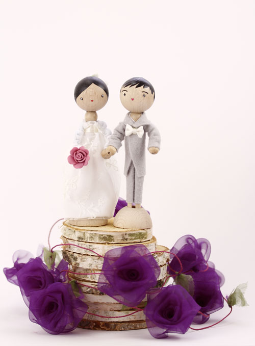 Poupée Mariage Mrs & Mr Purple