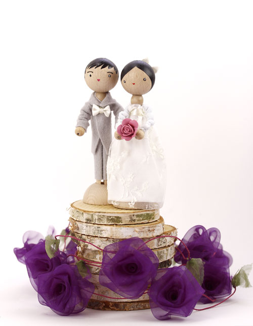 Poupée Mariage Mrs & Mr Purple