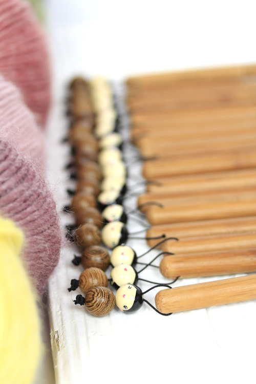 Crochet Bambou Argenté N° 3 mm - Cliquez sur l'image pour la fermer