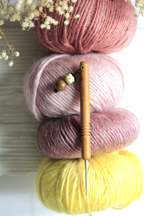 Crochet Bambou Argenté N° 2.0 mm